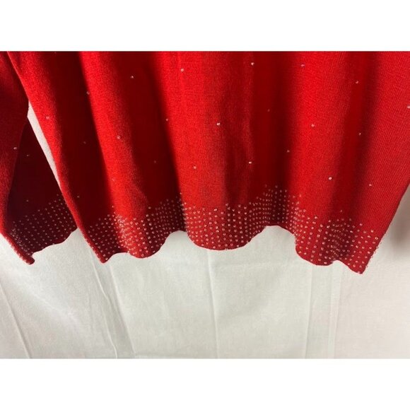 Richard And Company 80's/90's Wool Blend Beaded Sweater Women's Large. - Picture 8 of 13